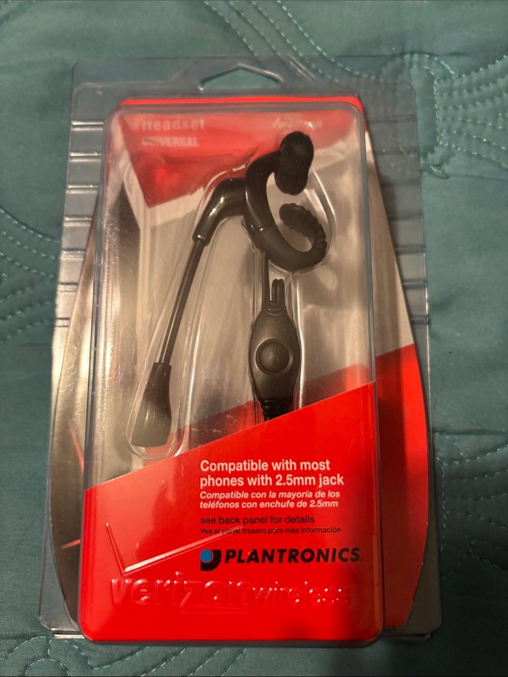 Plantronics Black Universal 2.5mm Jack Headset